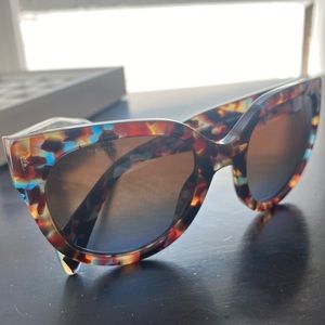 Prada Cat Eye Sunglasses in Tortoise
